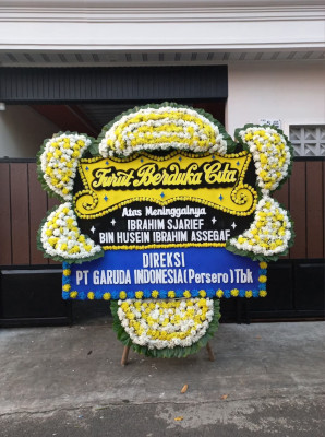 Papan Bunga Duka di Gading
